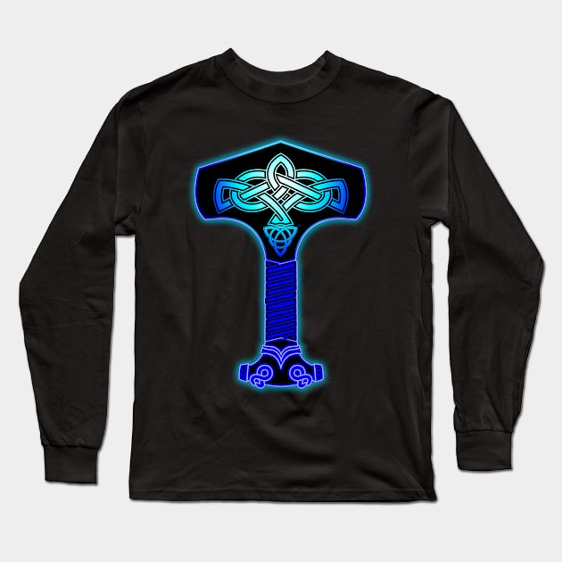 Mjolnir Inverted Long Sleeve T-Shirt by Archangel